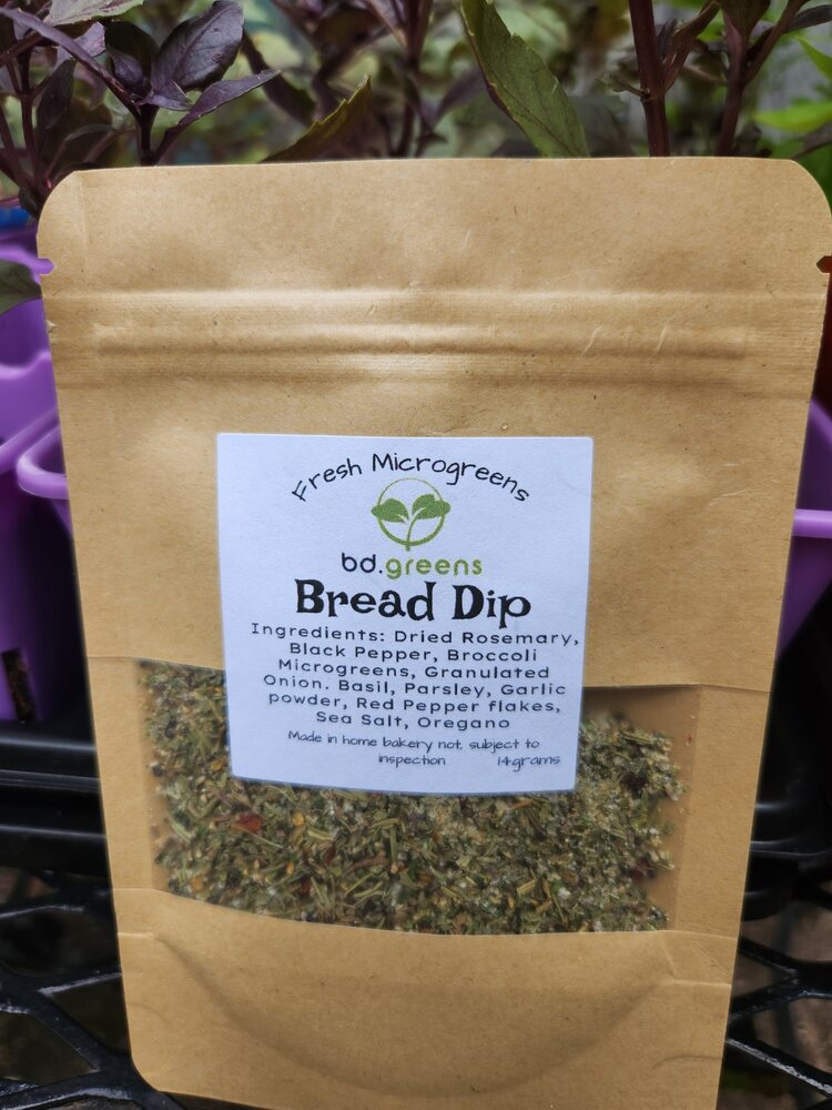 BD Greens Bread Dip