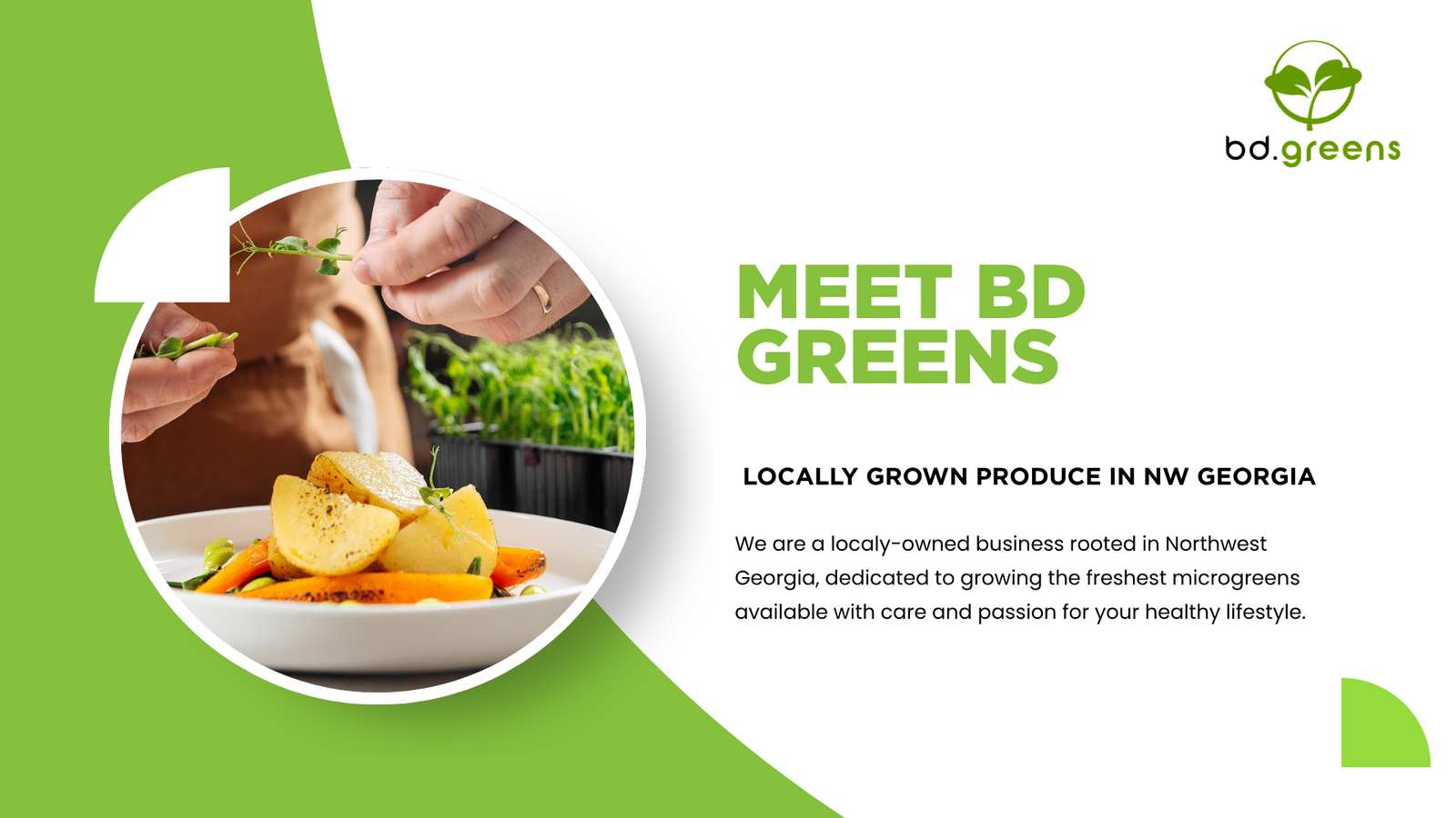 Meet BD Greens — locally grown produce in Northwest Georgia